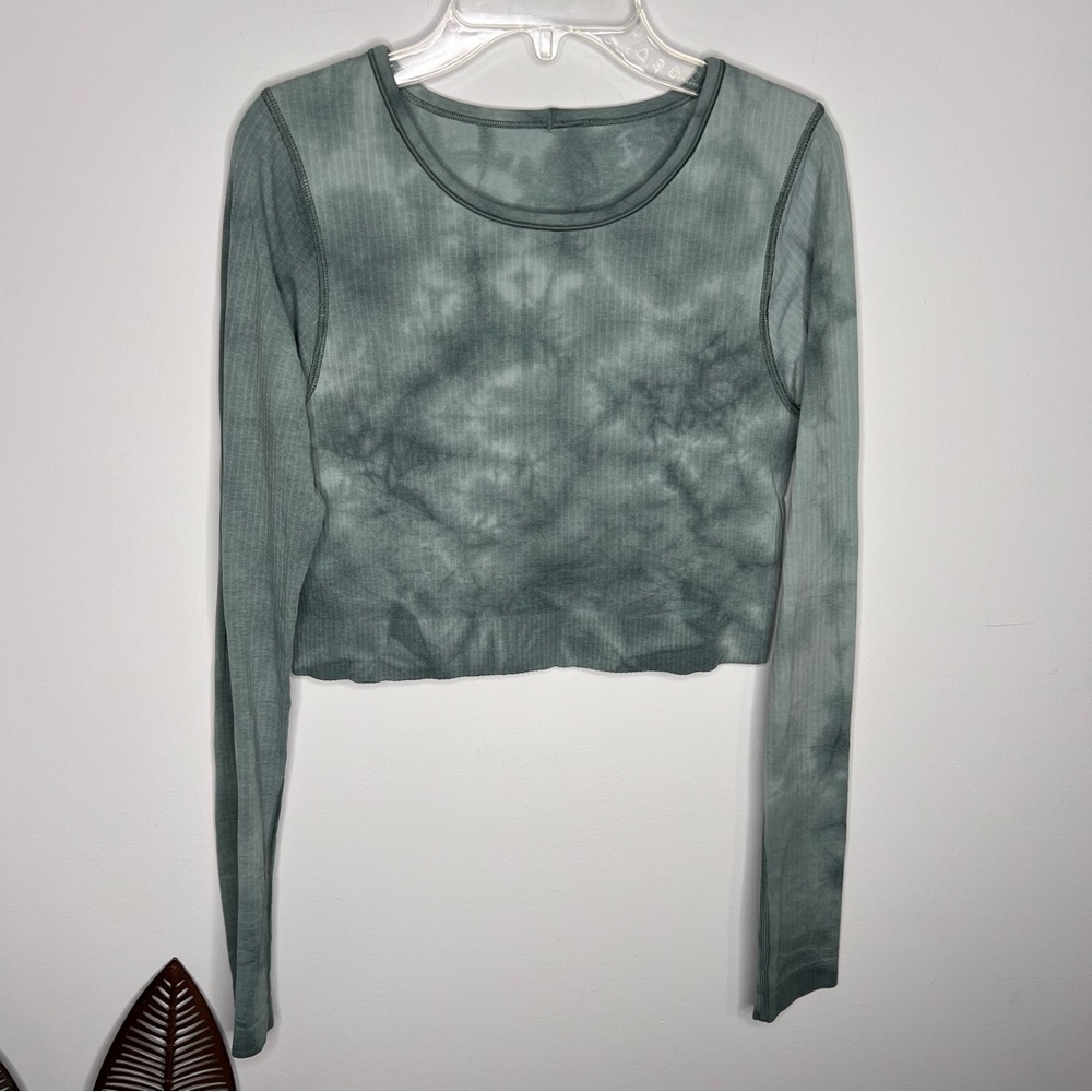 Lululemon Ebb to Street Long Sleeve Shirt *Marble Dye C11 - Picture 2 of 7